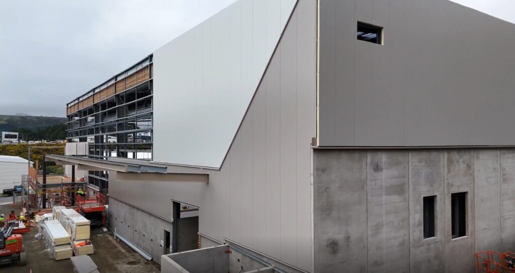 6. Back view of new Grace Removals NZ building in Wellington May 2026